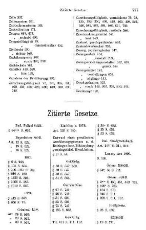 777-778, Zitierte Gesetze