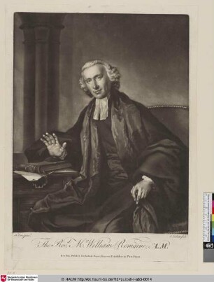 The Reverend Mr William Romaine