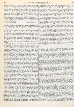 756-757 [Rezension] Stelzenberger, Johannes, Syneidesis im Neuen Testament