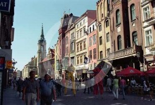 Bürgerhäuser in der Breiten Straße in Thorn