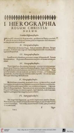 Hierographia Regum christianorum
