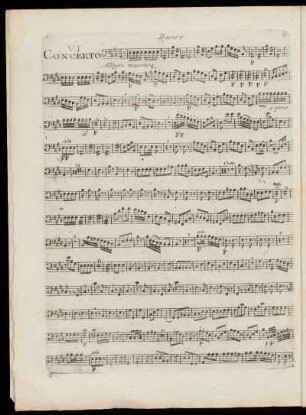 VI. Concerto