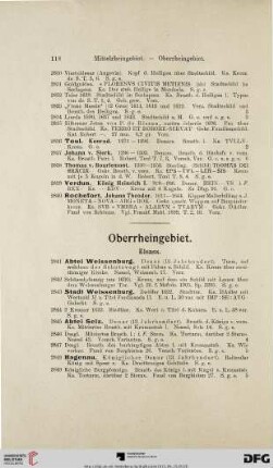 Oberrheingebiet (Nr. 2841-3161)