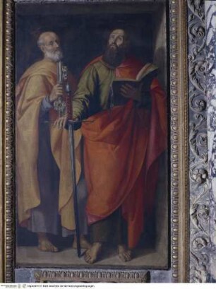 Verkündigung, Die Apostel Petrus und Paulus
