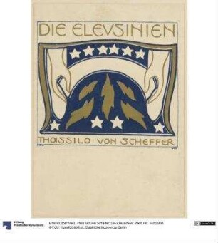 Thassilo von Scheffer: Die Eleusinien