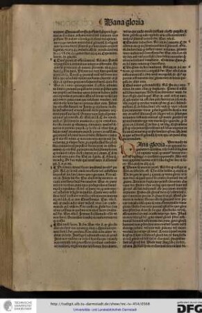 Vana gloria uno modo dicit appetitum dignitatis et excellentie et sic est idem cum superbia et est capitale vitium...