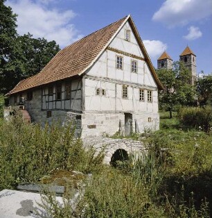 Hildburghausen. Wassermühle. Übereckansicht von Westen