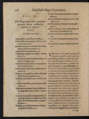 Cap. XI. De Magorum falsa praesumptione ...