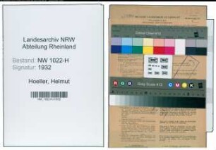 Entnazifizierung Helmut Hoeller , geb. 05.11.1894 (Polizist)