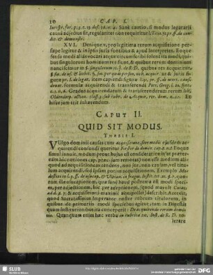 Caput II. Quid Sit Modus