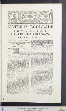 Calumnia I. - VI.
