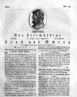 Nro. 42., Dienstag den 28. Februar