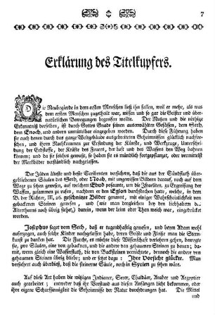 Erklärung des Titelkupfers.