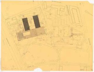 Physikalische Institute der Universität Köln: Lageplan, 1:500