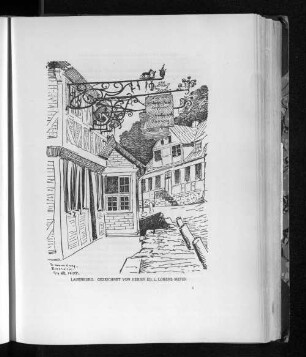 Lauenburg. Gezeichnet von Herrn Ed. L. Lorenz-Meyer