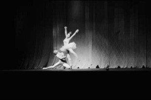 Szenenbilder aus dem Ballett " Aschenbrödel " von S. Prokofjew, Staatsoper 1952