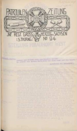 1917: Patrouillen-Zeitung
