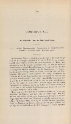 Hoofdstuk XIII. De residentie Timor en Onderhoorigheden