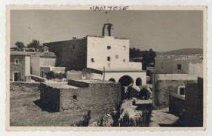 Ansichtspostkarte von Raoul Hausmann an Elfriede Hausmann. [Poststempel: Ibiza]