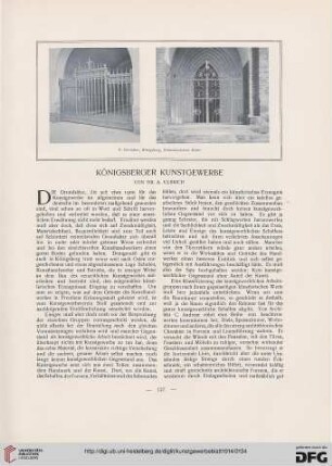 Königsberger Kunstgewerbe
