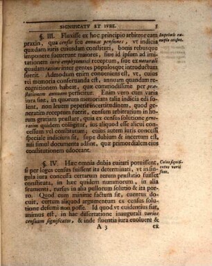 Dissertatio Inavgvralis Ivridica De Vario Censvvm Significatv & Ivre