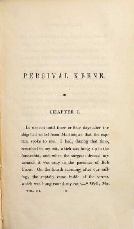 Percival Keene : in three volumes. 3