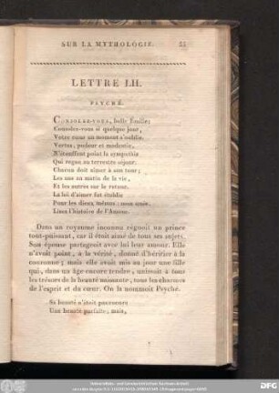 Lettre LII.