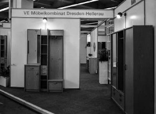 Ausstellungsfläche des VEB Möbelkombinat Dresden-Hellerau