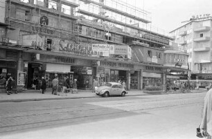 Wiederaufbau der südlichen Kaiserstraßenfront in der Kaiserstraße 175 - 179 a
