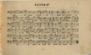 Gesänge der Augsburger Liedertafel, [3],2. Basso I