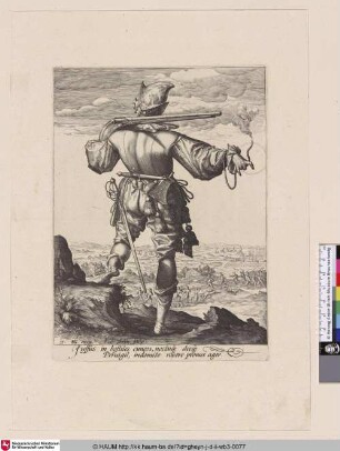 [Behelmter Musketier; Helmeted Musketeer]