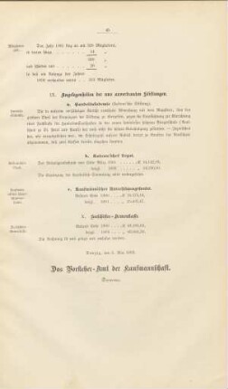 X. Seeschiffer-Armenkasse.