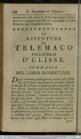 Libro Duodecimo