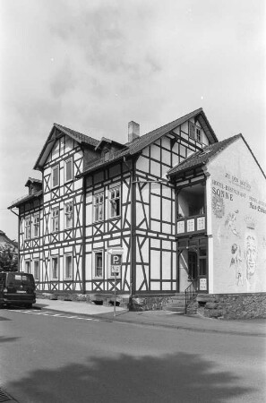 Wohnhaus (Wohnhaus, Fachwerk); Frankenberg, Bremer Straße 26