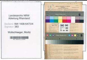 Entnazifizierung Moritz Wollschlaeger , geb. 20.07.1886 (Fabrikdirektor)