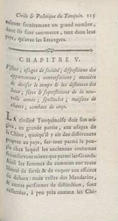 Chapitre V. Visites; usages de société ...