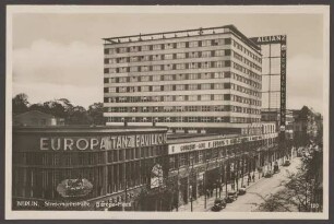 Ansichtskarte Europahochhaus, Stresemannstraße 92-102