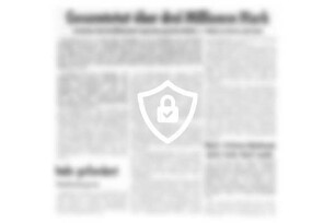 Gesamtetat über drei Millionen [Name maskiert]