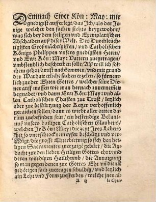 Christlich Gottselig Absterben. Weylandt des Durchleuchtigisten Großmechtigiste[n] Fürsten vnnd Herrn, Herrn Philippen diß Namens des Andern, Königen zue Hispanien [et]c. Seligsten Gedechtnuß