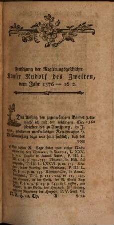 D. Franz Dominicus Häberlins Neueste Teutsche Reichs-Geschichte : Vom Anfange des Schmalkaldischen Krieges bis auf unsere Zeiten. Als eine Fortsetzung Seiner bisher herausgegebenen Teutschen Reichs-Geschichte in den zwölf ersten Bänden des Auszuges aus der neuen allgemeinen Welthistorie, 12