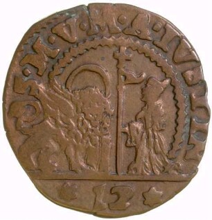 Münze, Soldo, 1684 - 1688