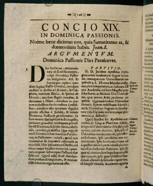 146-154, Concio XIX. in dominica passionis