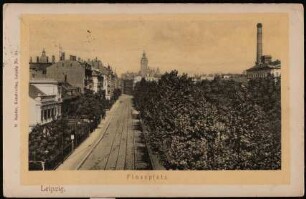 Leipzig. Flossplatz