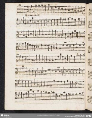 Domine probasti