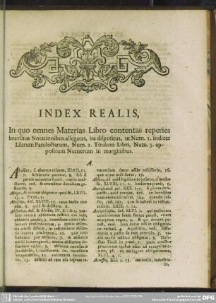 Index Realis