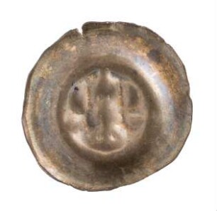 Münze, Pfennig, Brakteat, 1240 - 1280
