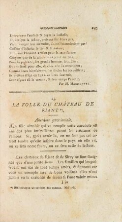 13. La Folle Du Chàteau De Riant