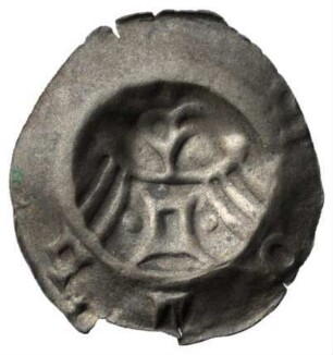Fundmünze, Brakteat, 15. Jh.