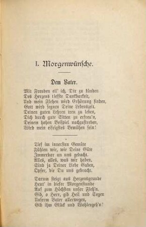 Kinder- Glückwünsche : Eine reichhaltige Sammlung von Weihnachts- und Neujahrs-, Geburts- und Namenstagswünschen, Polterabend- und Hochzeitsgedichten sowie Glückwünschen zu besonderen Gelegenheiten ausgewählt von Johann Biner, 3