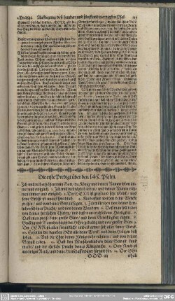 Die Predigten über den hundert und fünff und viertzigsten Psalm